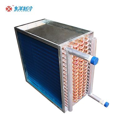 مبادلة حرارة الأنابيب التجارية ذات الأظافر 220V / 380V مبادلة حرارة ذات الأظافر نظام واحد متر بارد